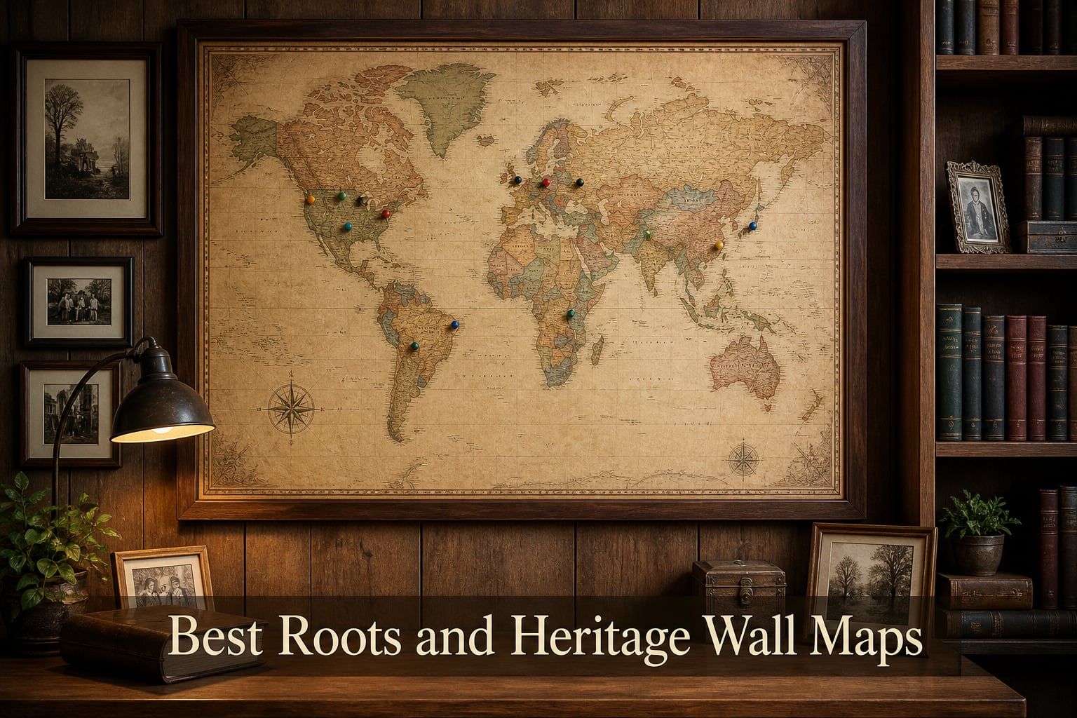 Best Roots and Heritage Wall Maps