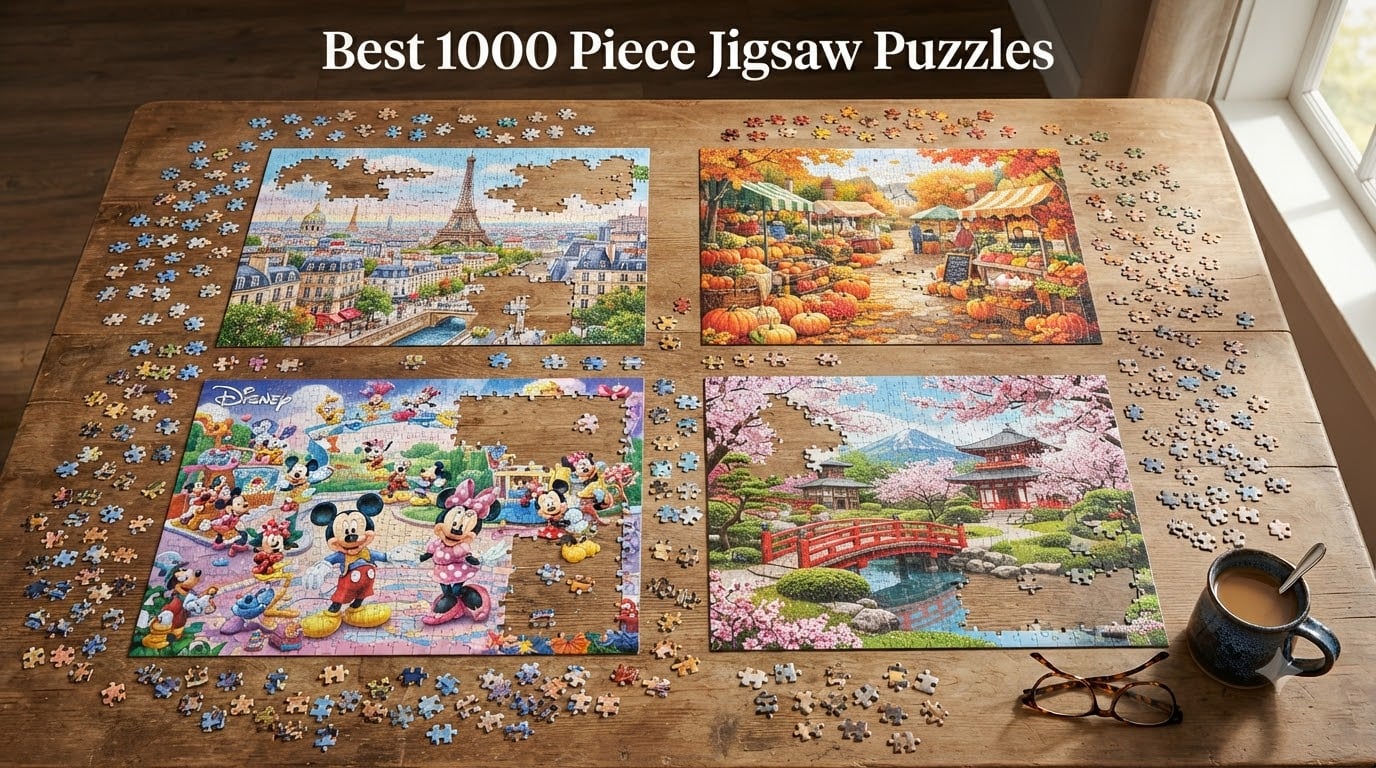 Best 1000 Piece Jigsaw Puzzles