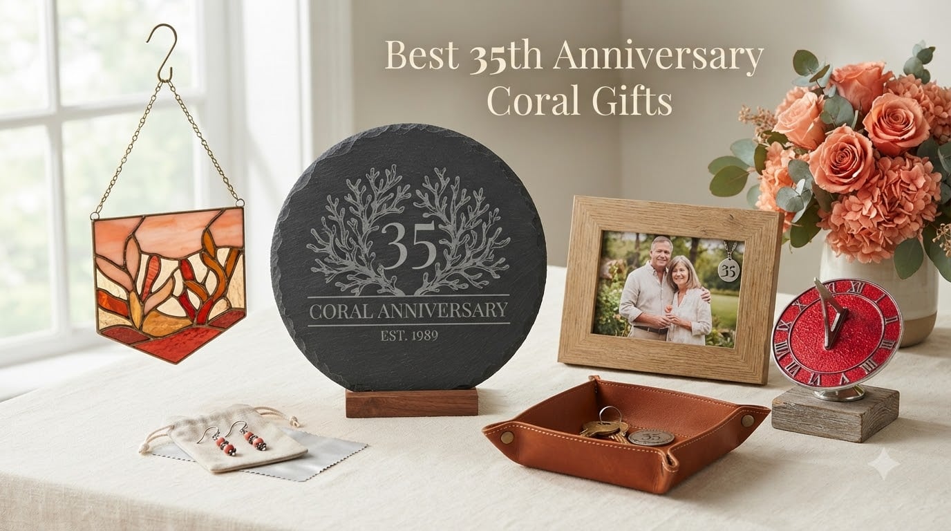 Best 35th Anniversary Coral Gifts