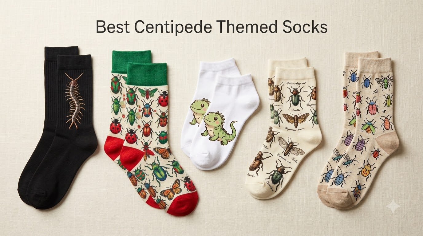 Best Centipede Themed Socks