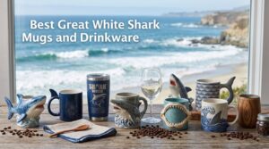 Best Great White Shark Mugs and Drinkware