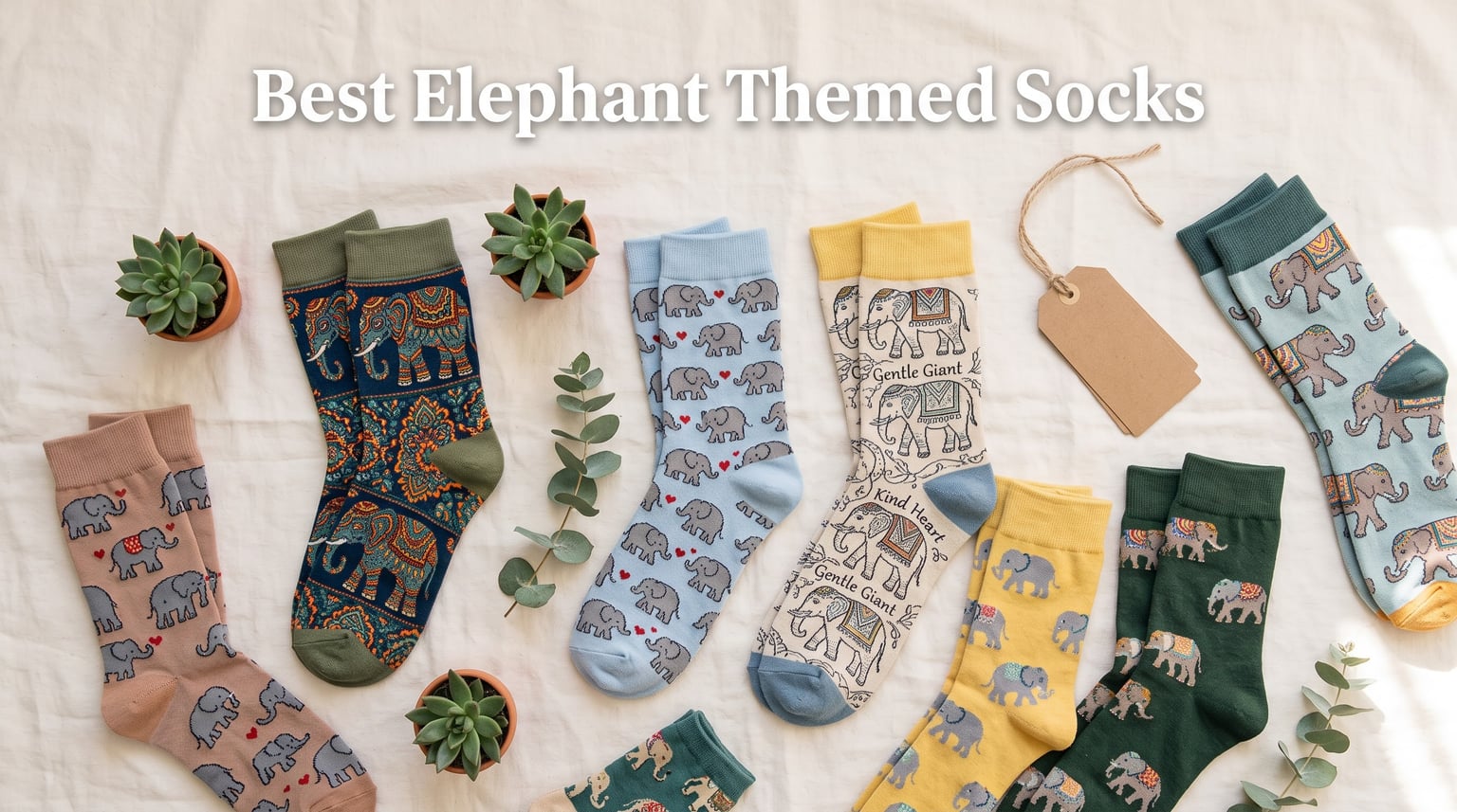 Best Elephant Themed Socks