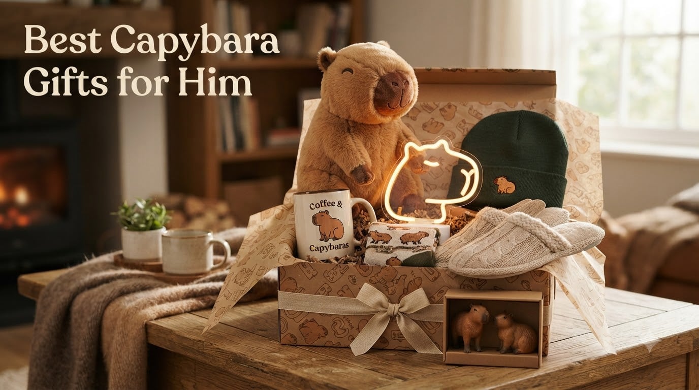 Best Capybara Gifts for Him
