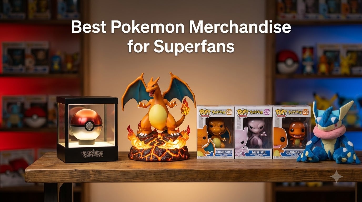 Best Pokemon Merchandise for Superfans