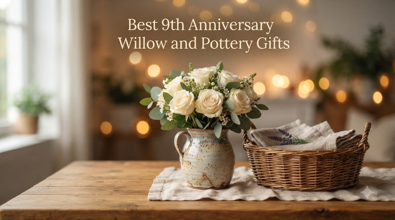 Best 9th Anniversary Willow and Pottery Gifts