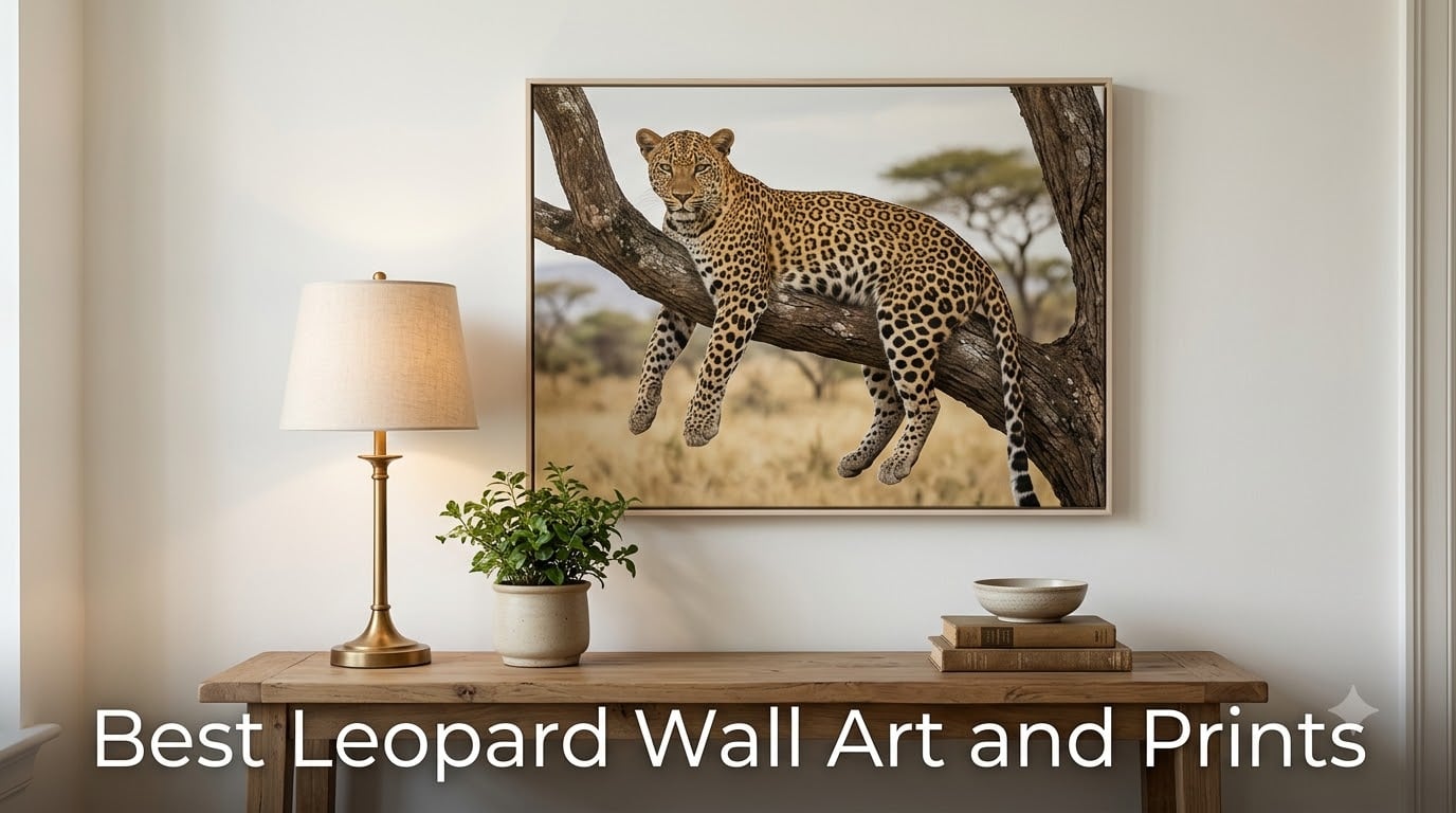 Best Leopard Wall Art and Prints