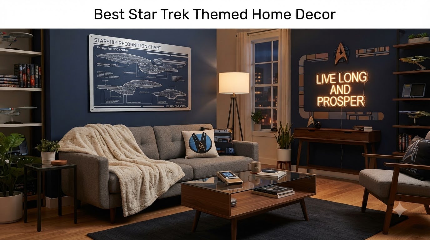 Best Star Trek Themed Home Decor