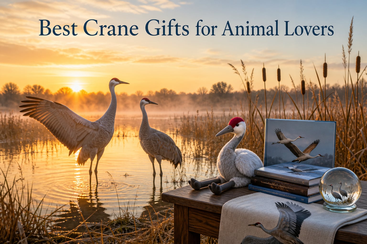 Best Crane Gifts for Animal Lovers