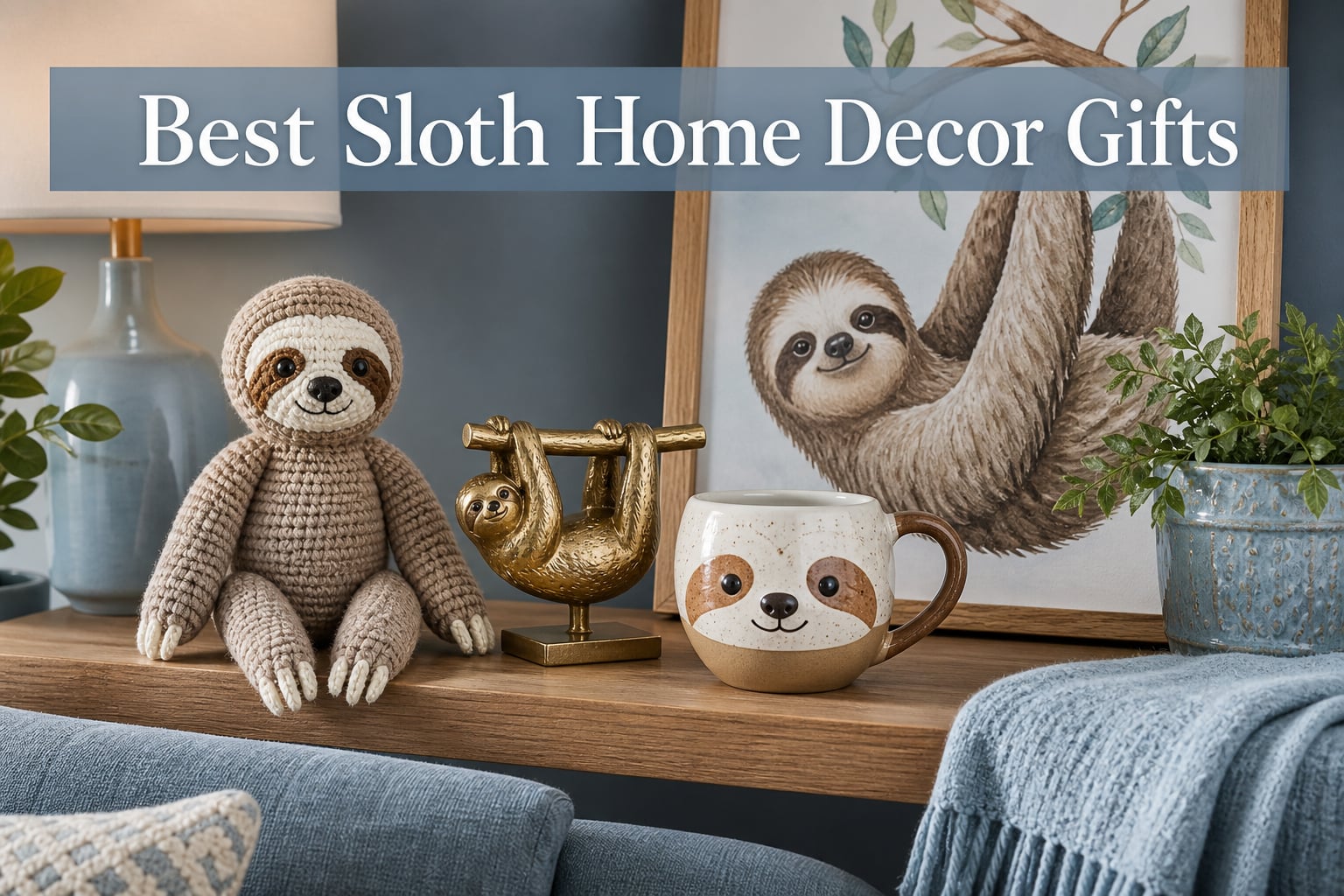 Best Sloth Home Decor Gifts