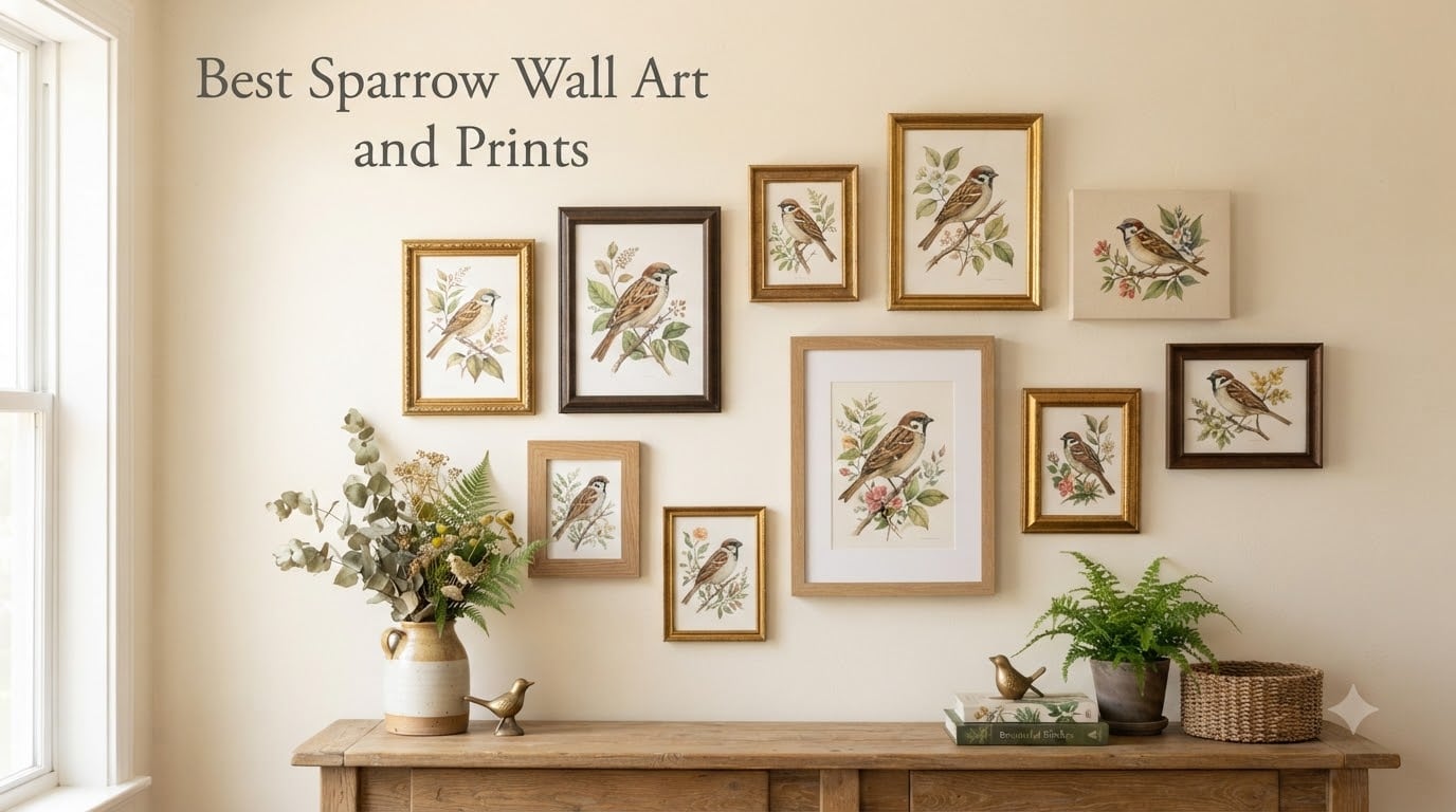 Best Sparrow Wall Art and Prints