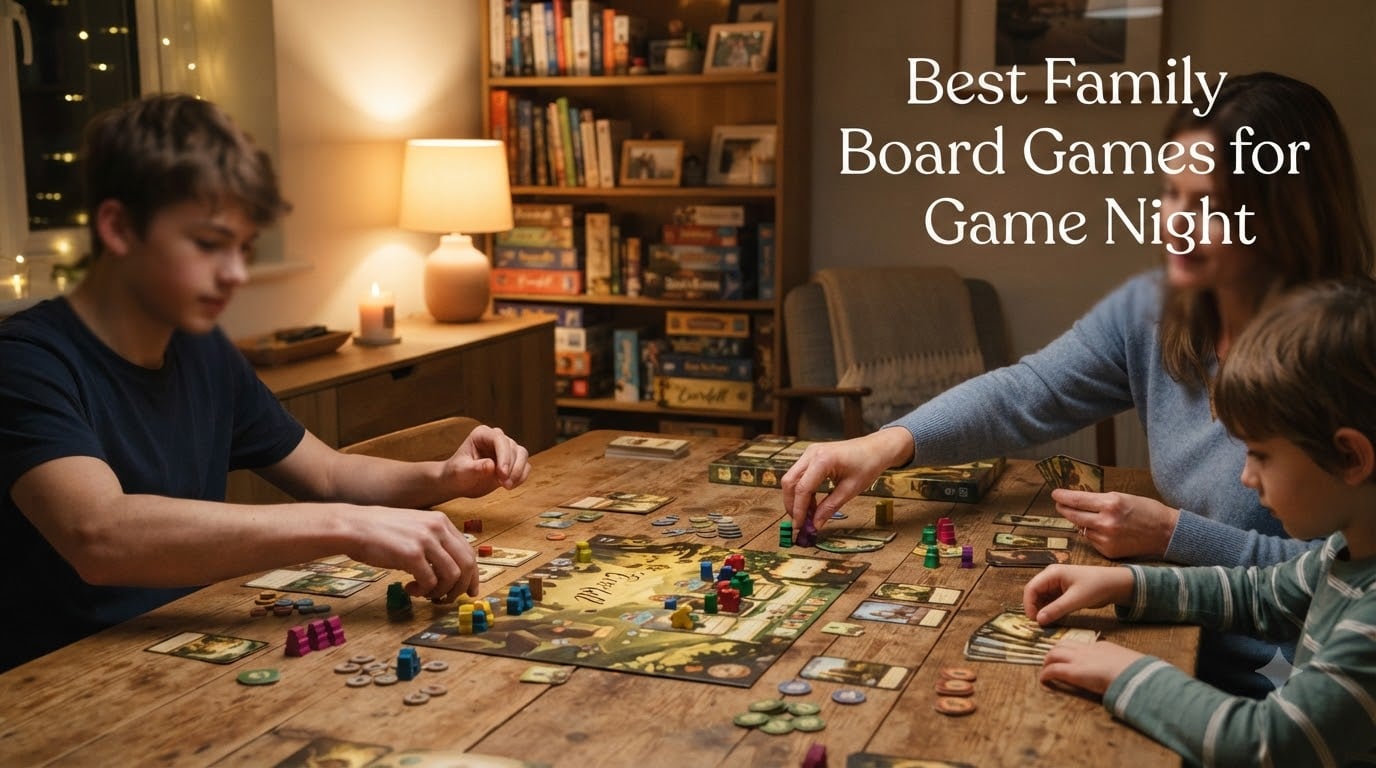 Best Family Board Games for Game Night
