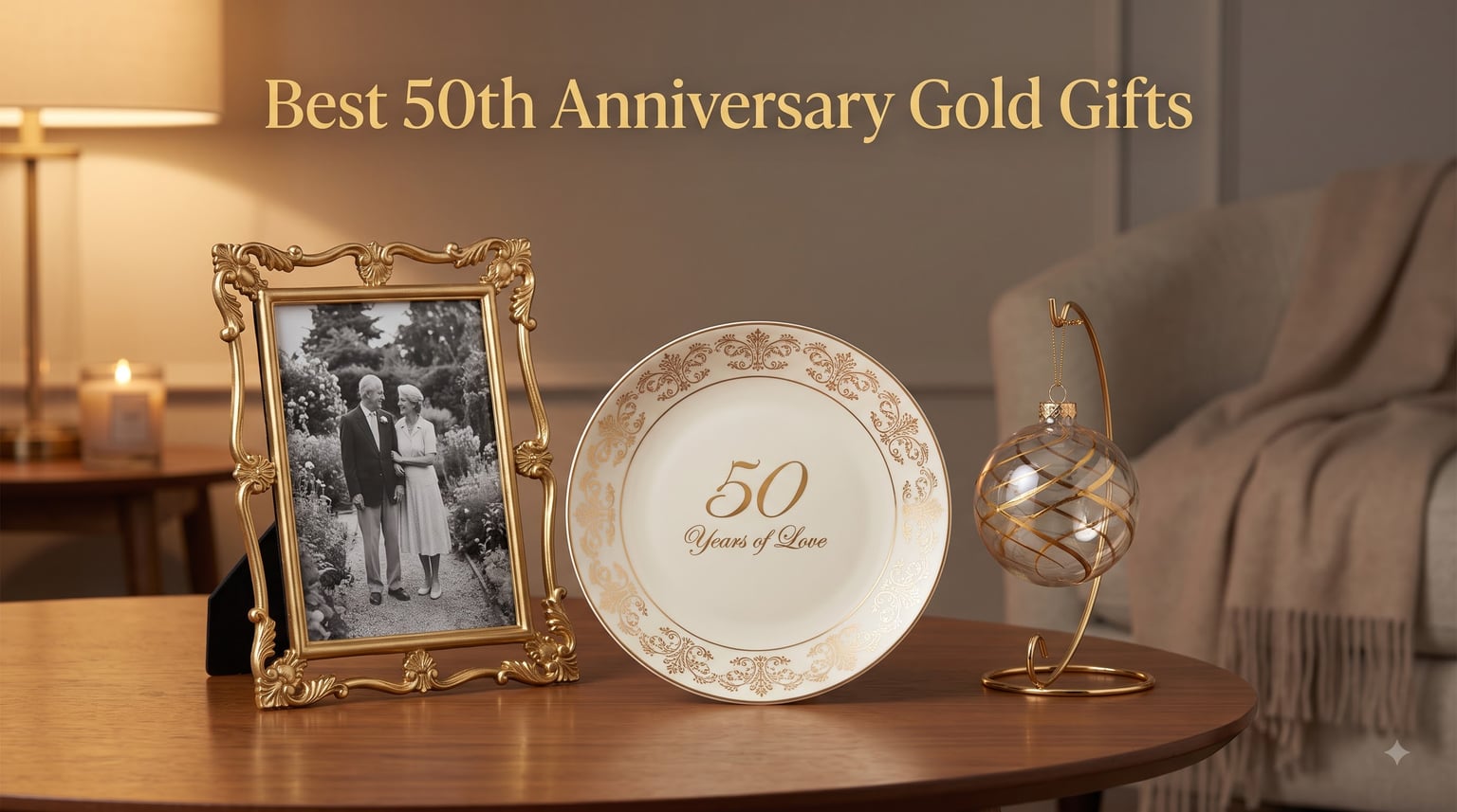 Best 50th Anniversary Gold Gifts