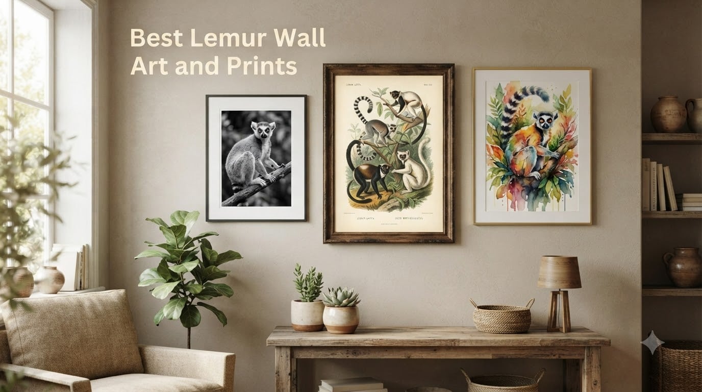 Best Lemur Wall Art and Prints