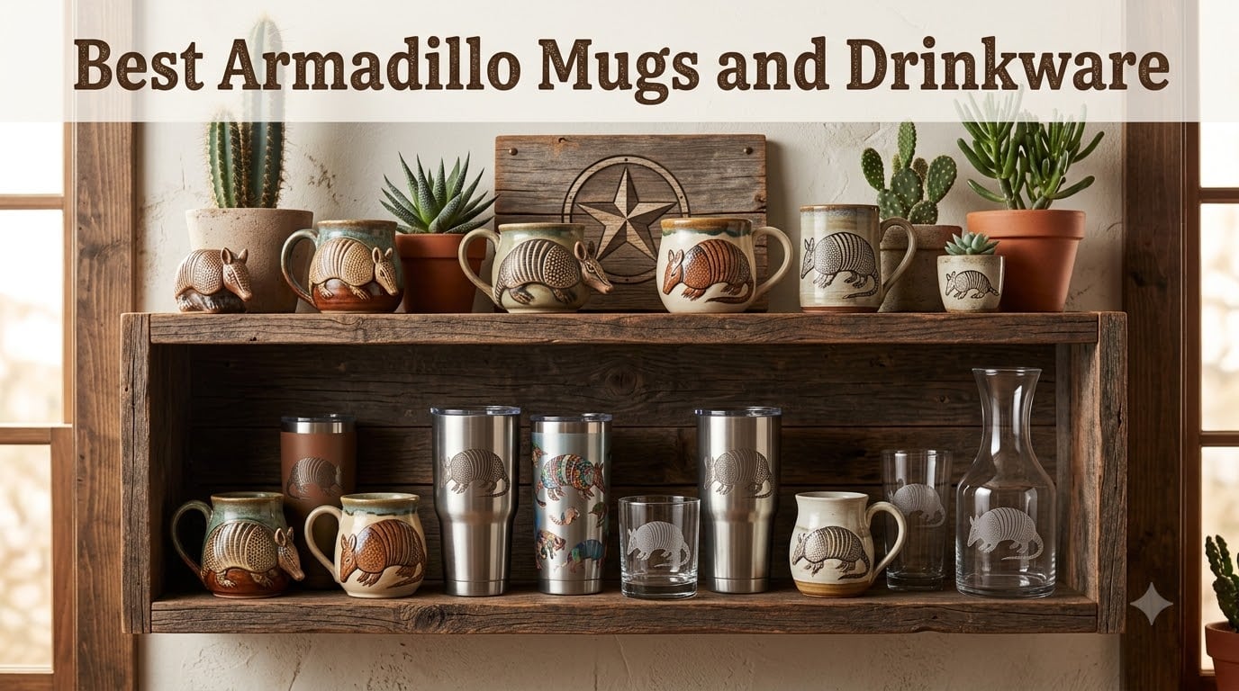 Best Armadillo Mugs and Drinkware
