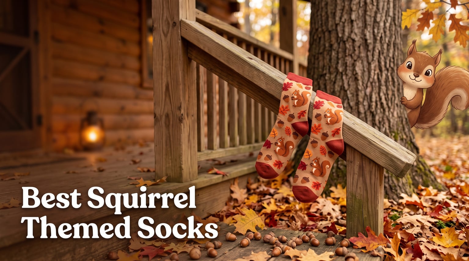 Best Squirrel Themed Socks