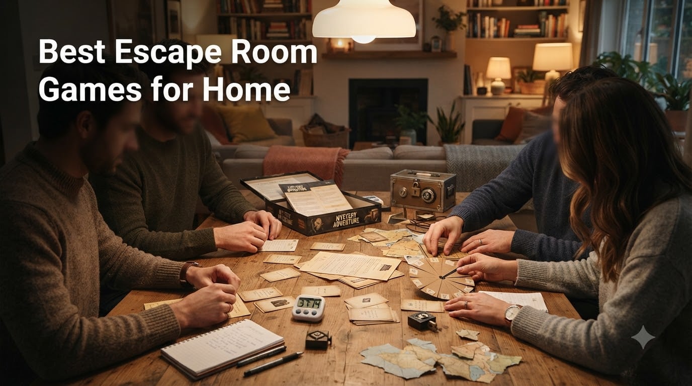 Best Escape Room Games for Home