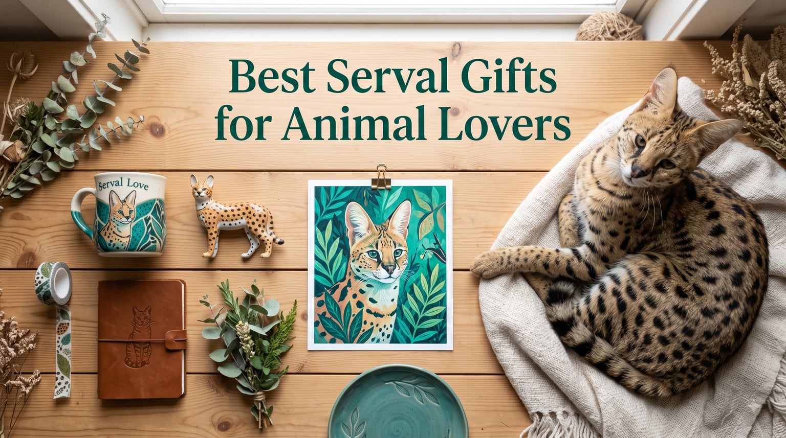 Best Serval Gifts for Animal Lovers