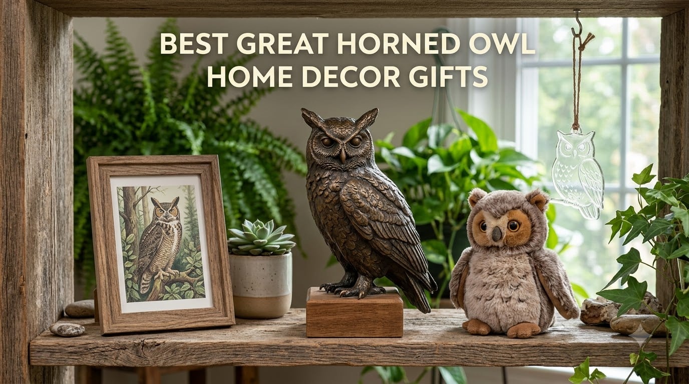 Best Great Horned Owl Home Decor Gifts