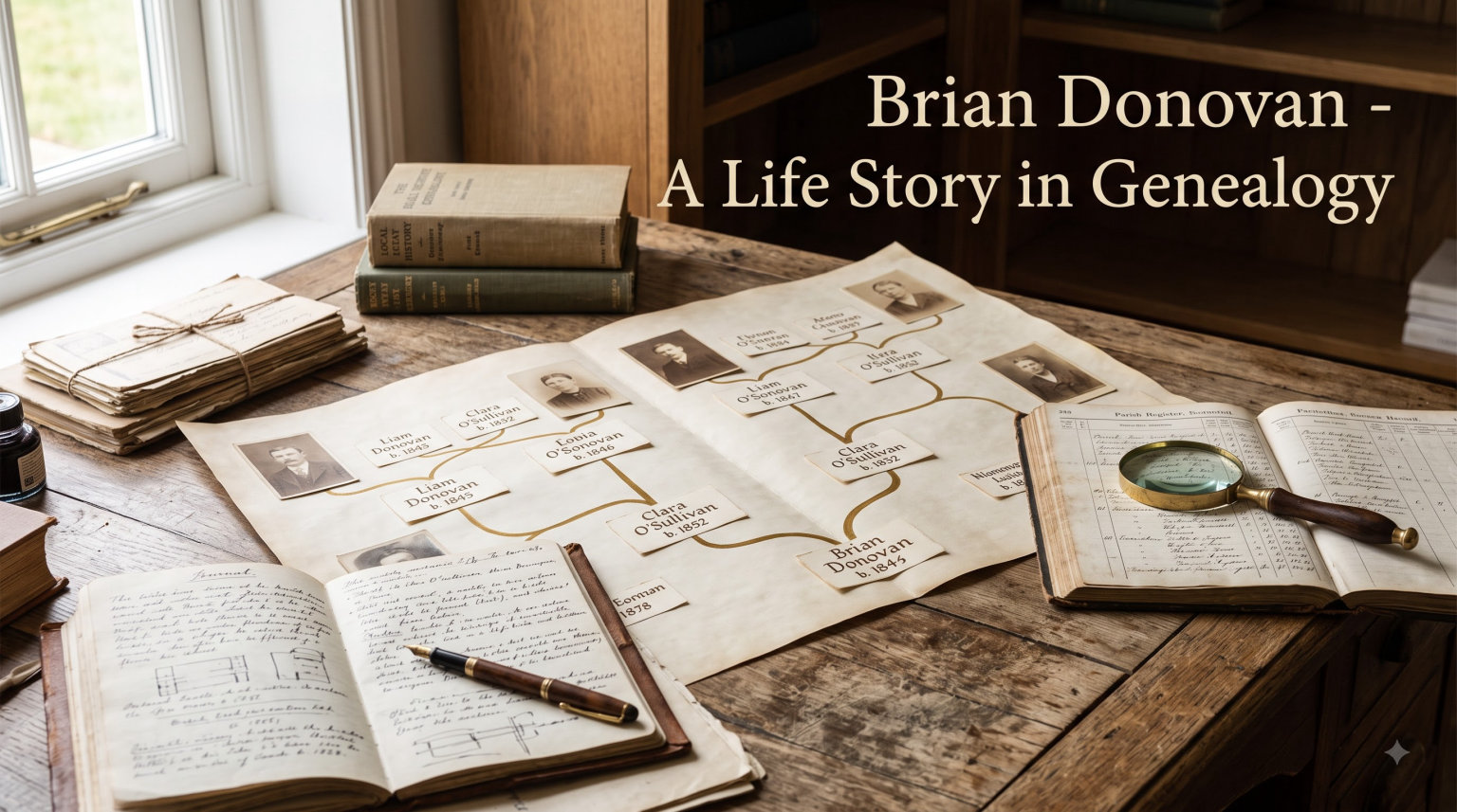 Brian Donovan - A Life Story in Genealogy