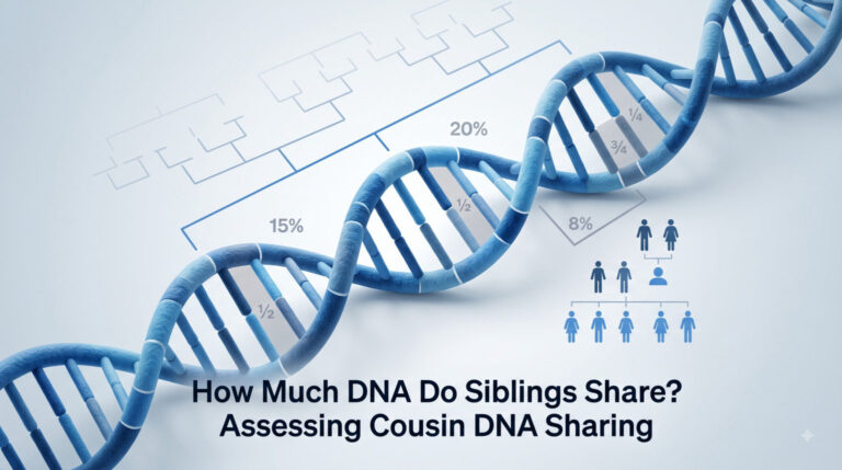 How Much DNA Do Siblings Share? Assessing Cousin DNA Sharing