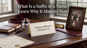 What Is a Suffix in a Name? Learn Why It Matters Now!