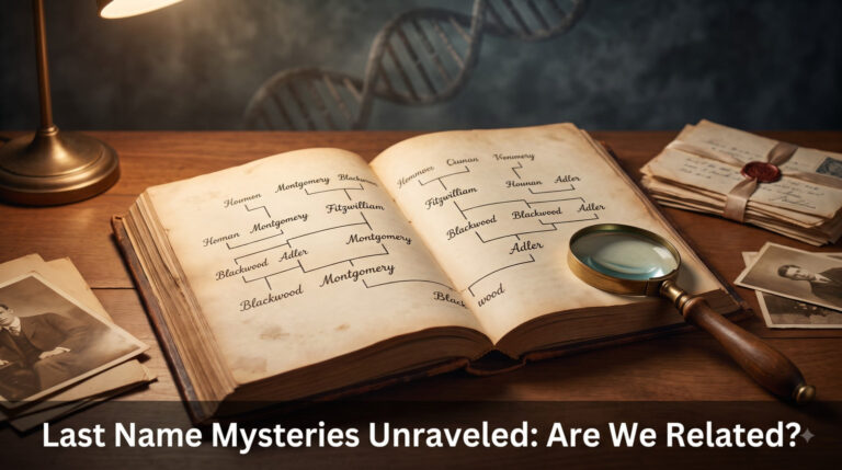 Last Name Mysteries Unraveled: Are We Related?