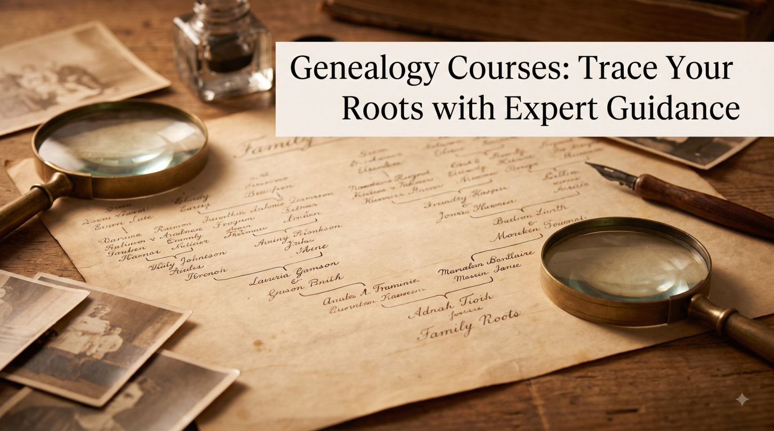 Genealogy Courses: Trace Your Roots with Expert Guidance