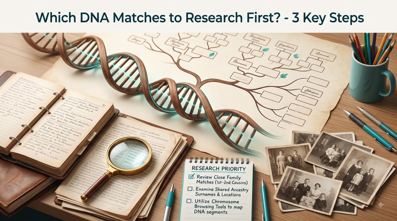 Which DNA Matches to Research First? - 3 Key Steps