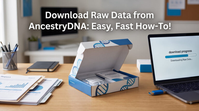 Download Raw Data from AncestryDNA: Easy, Fast How-To!