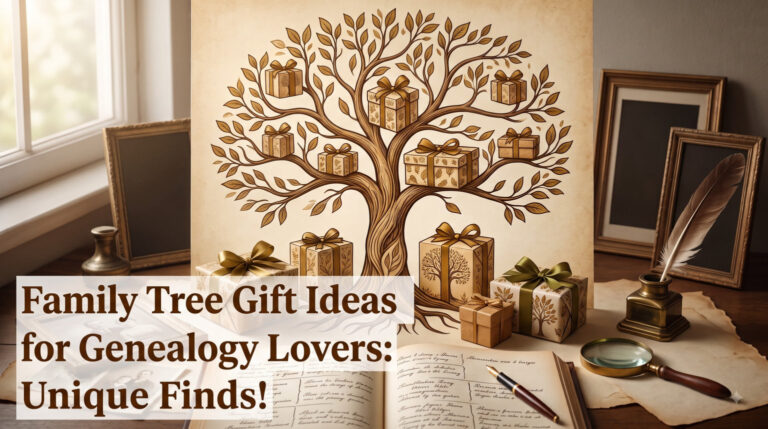 Family Tree Gift Ideas for Genealogy Lovers: Unique Finds!