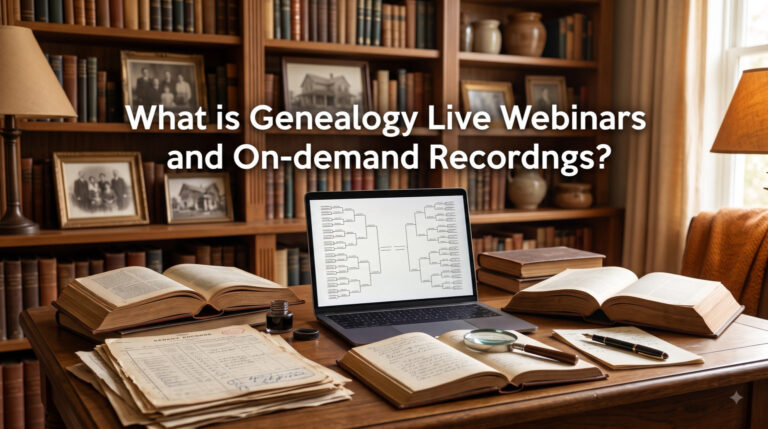 What is Genealogy Live Webinars and On-demand Recordings?