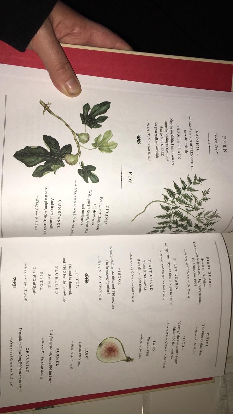 Botanical Shakespeare: An Illustrated Compendium of All the Flowers, Fruits, Herbs, Trees, Seeds, and Grasses Cited by the World's Greatest Playwright – Dame Helen Mirren Foreword Edition customer photo 1