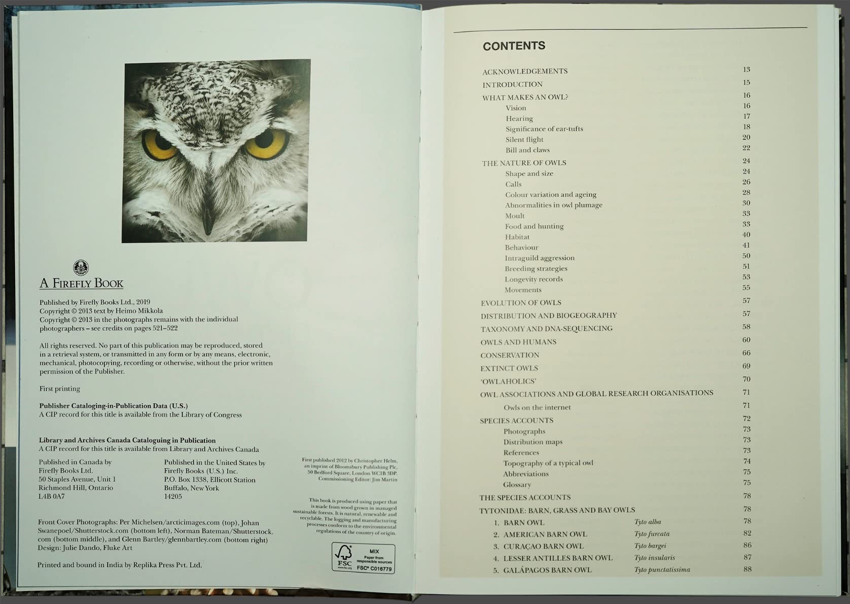 Owls of the World: A Photographic Guide customer photo 1
