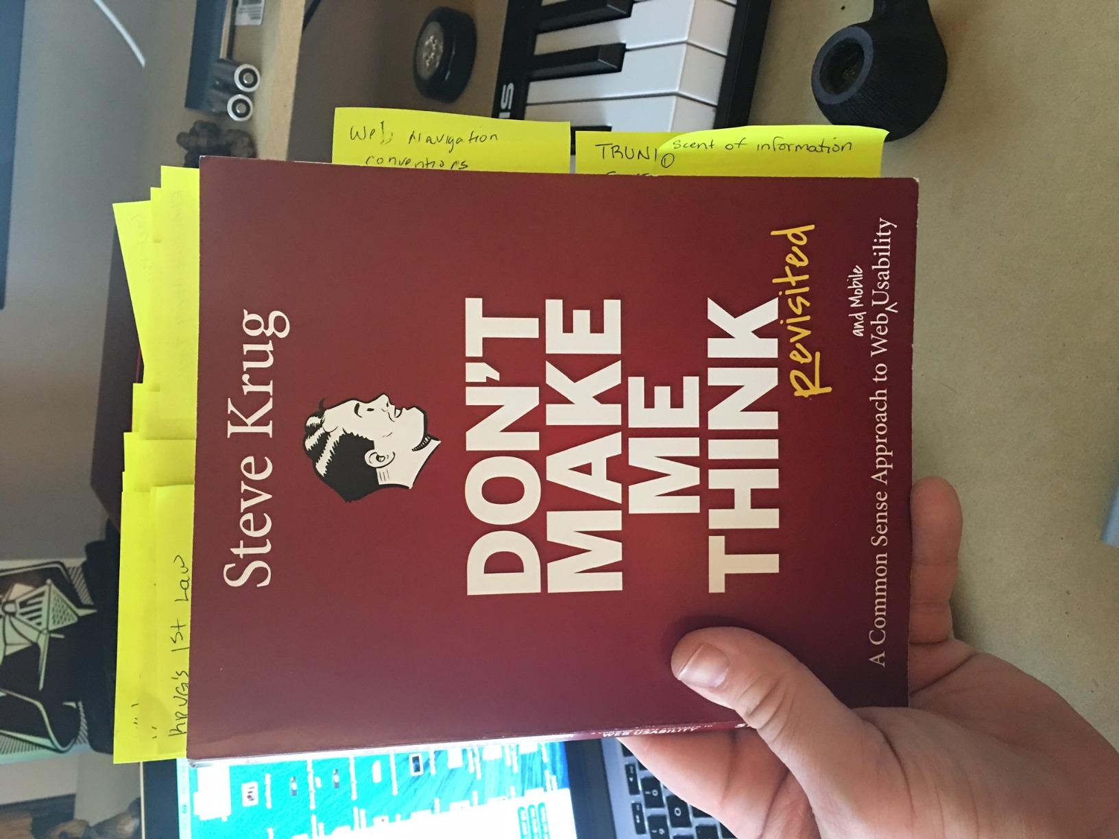 Don't Make Me Think, Revisited: A Common Sense Approach to Web Usability (3rd Edition) (Voices That Matter) customer photo 1