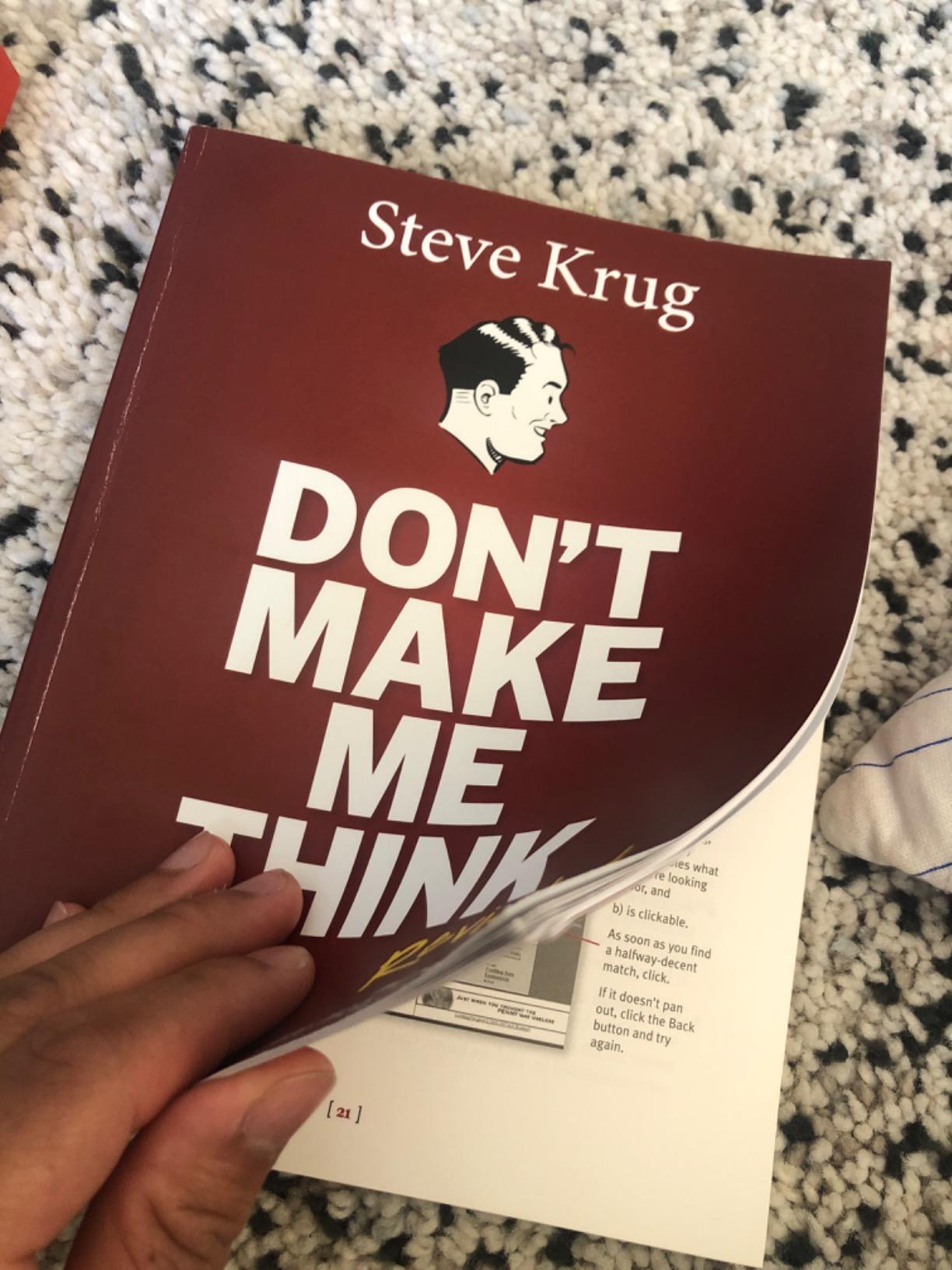 Don't Make Me Think, Revisited: A Common Sense Approach to Web Usability (3rd Edition) (Voices That Matter) customer photo 2