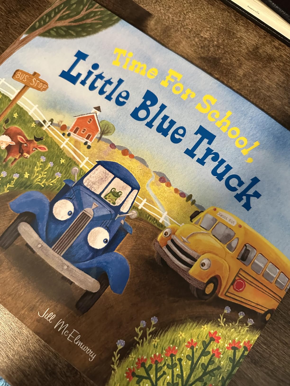 Time for School, Little Blue Truck: A Sweet School Story About Helping Friends for Children (Ages 4–8) customer photo 2