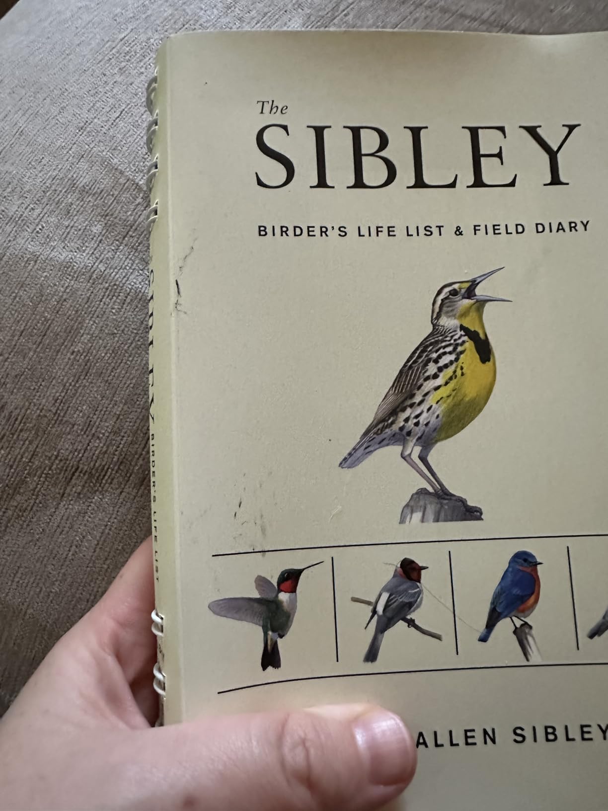 The Sibley Birder's Life List and Field Diary customer photo 1