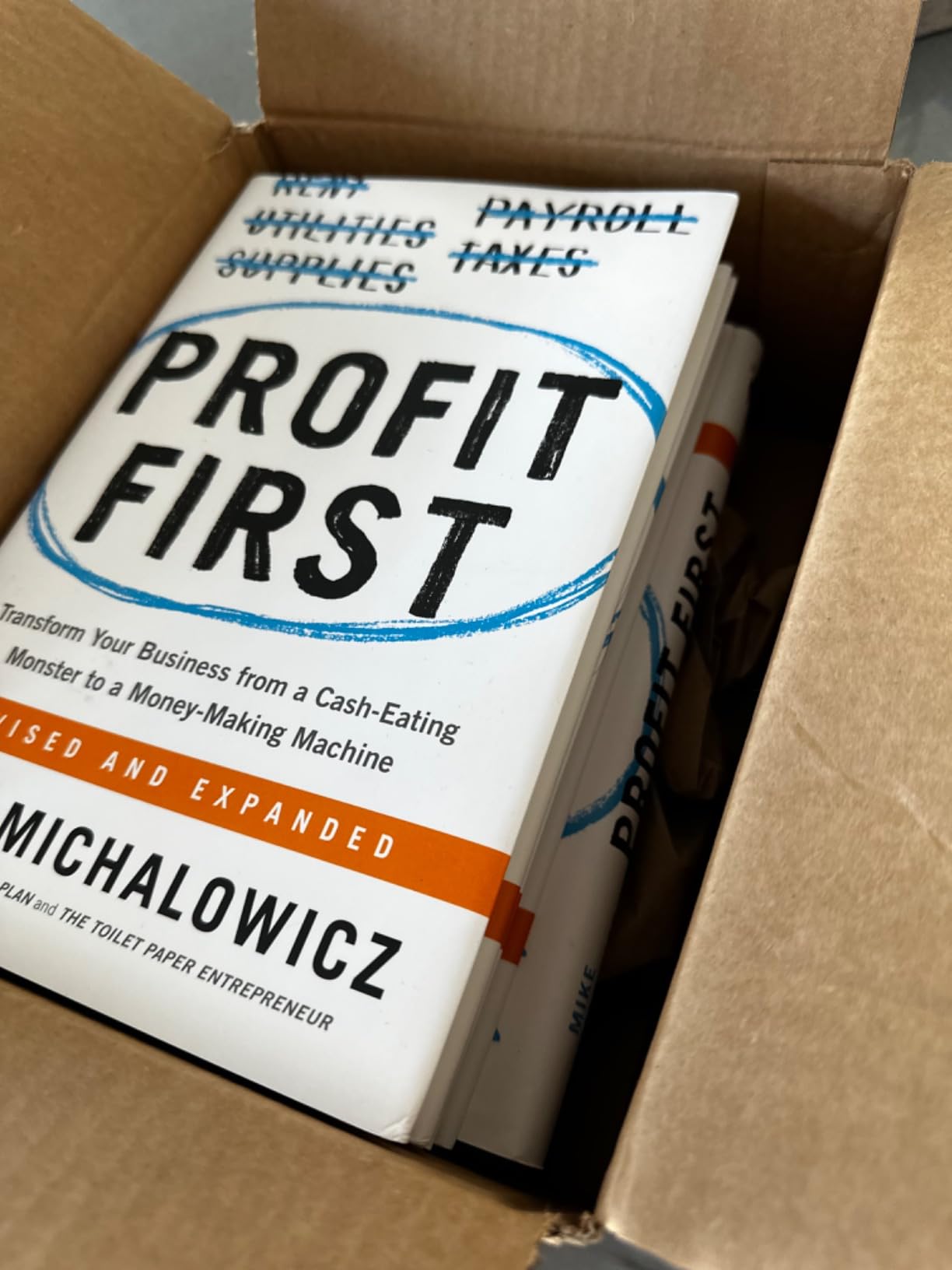 Profit First: Transform Your Business from a Cash-Eating Monster to a Money-Making Machine (Entrepreneurship Simplified) customer photo 2