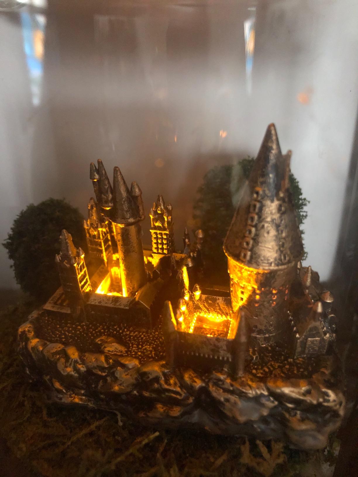 Harry Potter Hogwarts Castle and Sticker Book: Lights Up! (RP Minis) customer photo 1