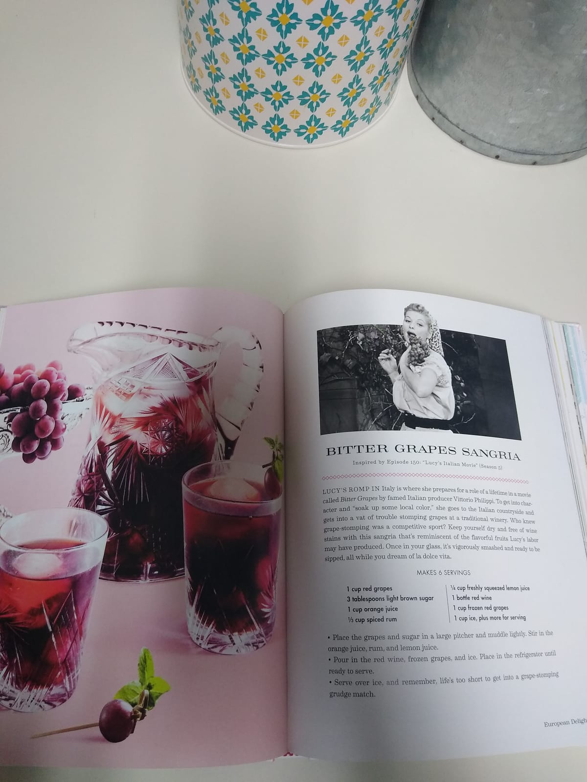The I Love Lucy Cookbook: Classic Recipes Inspired by the Iconic TV Show customer photo 1