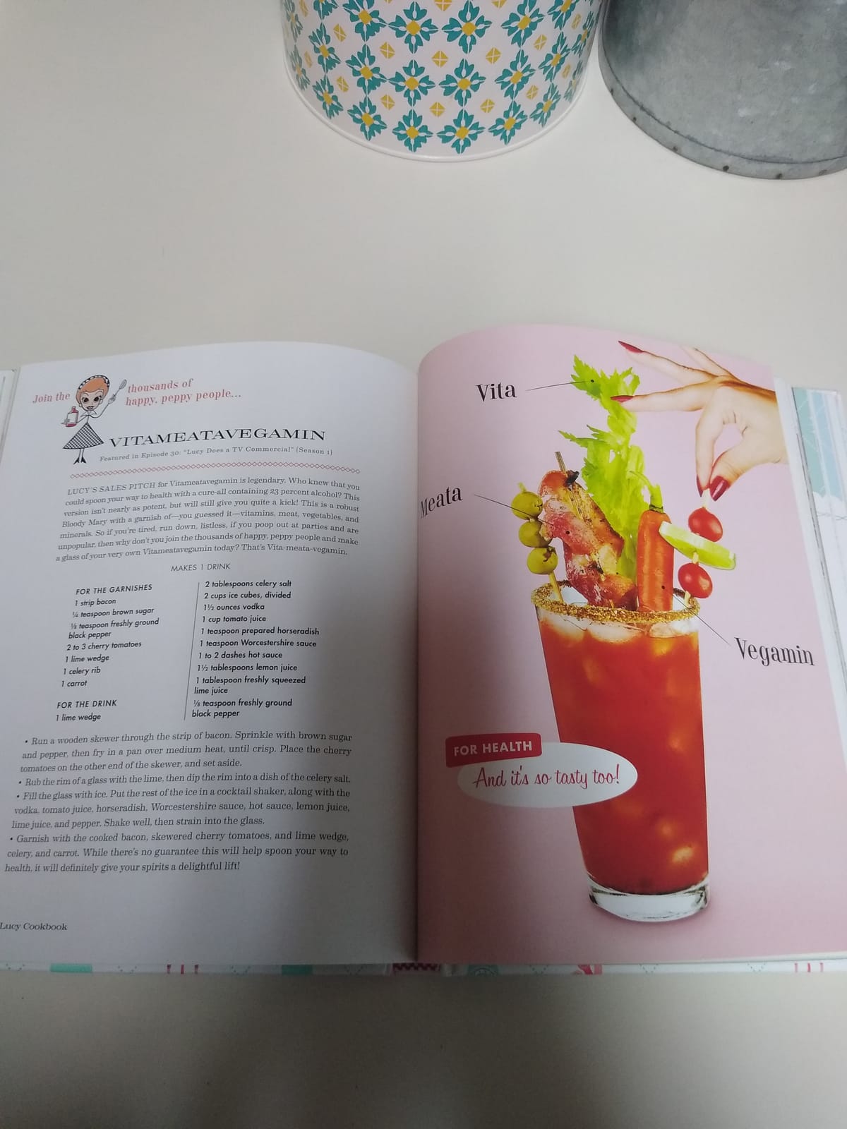 The I Love Lucy Cookbook: Classic Recipes Inspired by the Iconic TV Show customer photo 2