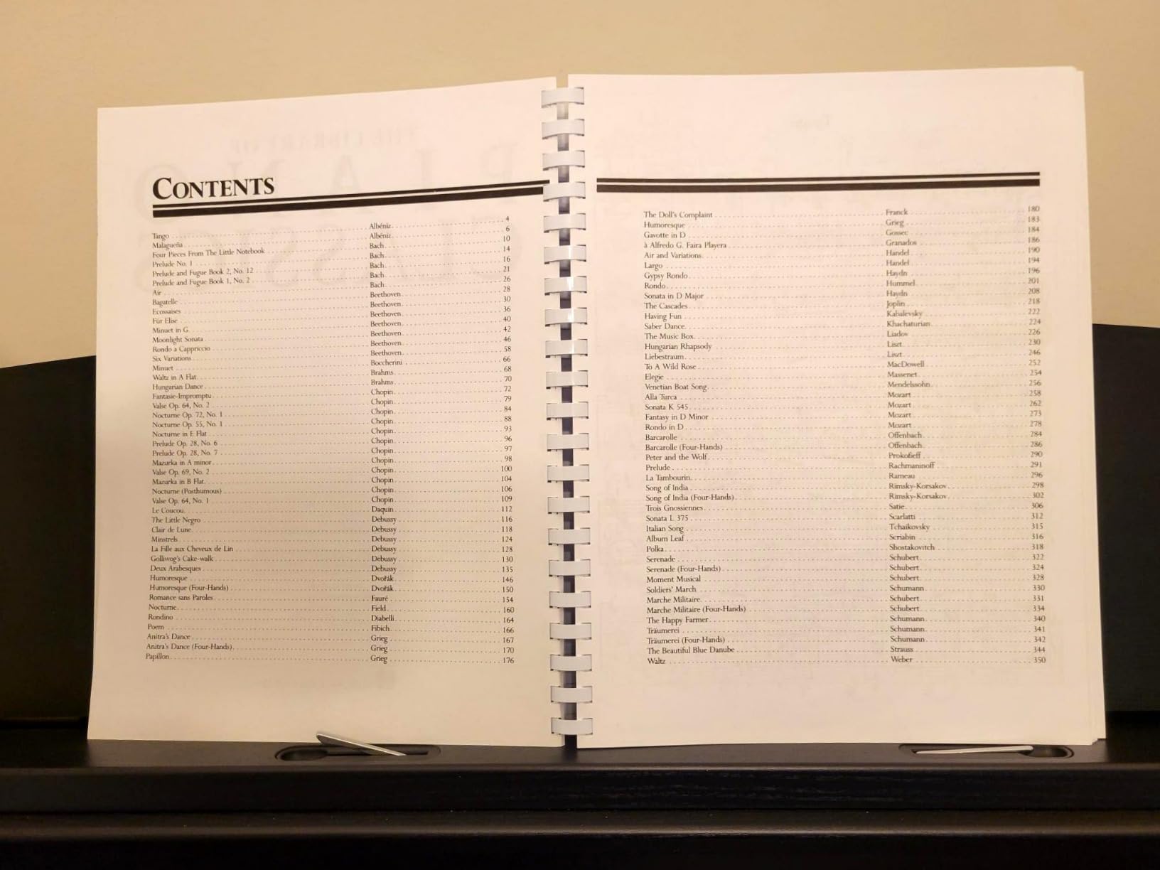Library of Piano Classics | Collection of Famous Classical Piano Pieces | Piano Solo Sheet Music Book for Intermediate to Advanced Players | Timeless Repertoire Songbook customer photo 1