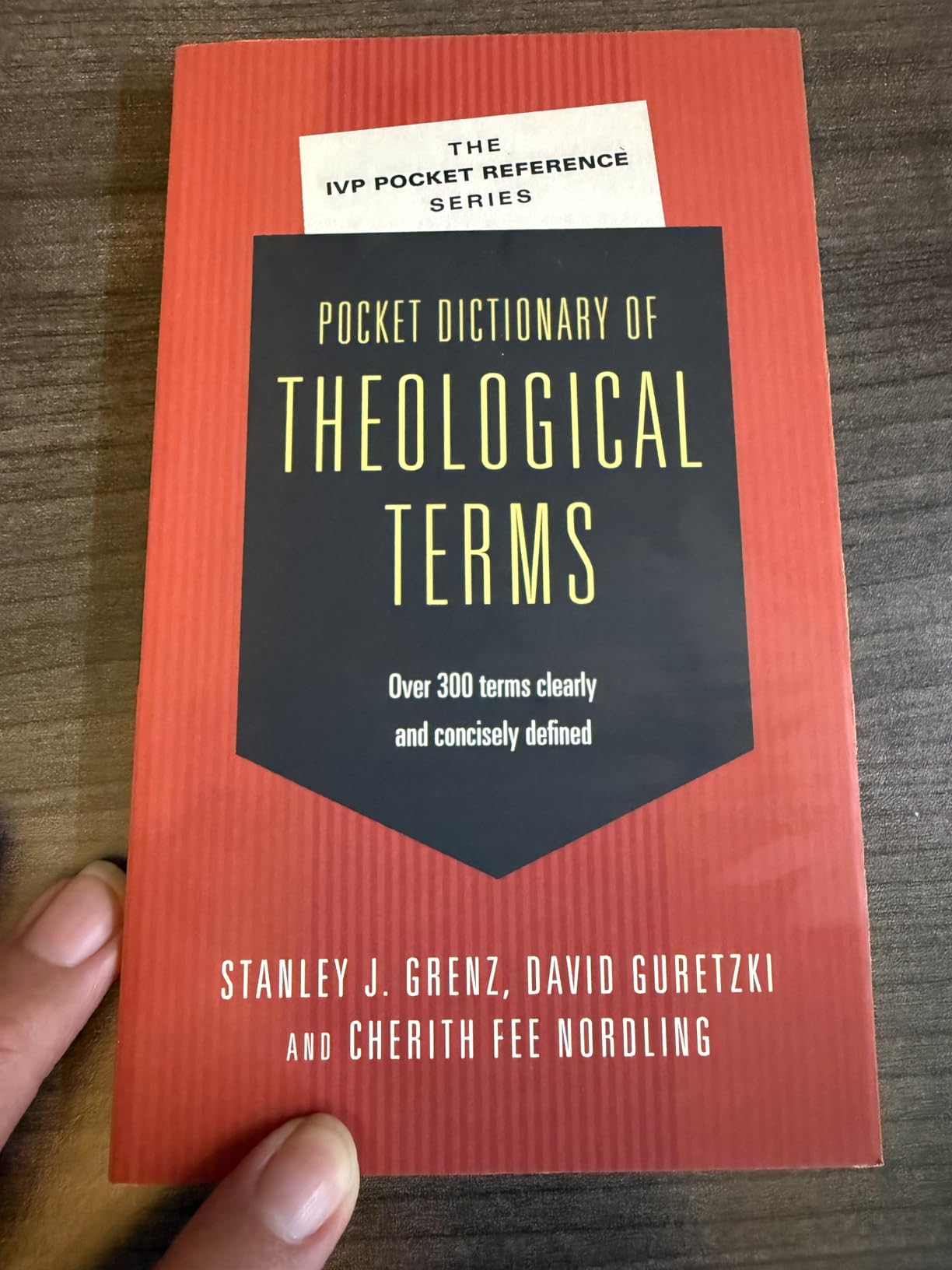 Pocket Dictionary of Theological Terms (The IVP Pocket Reference Series) customer photo 1