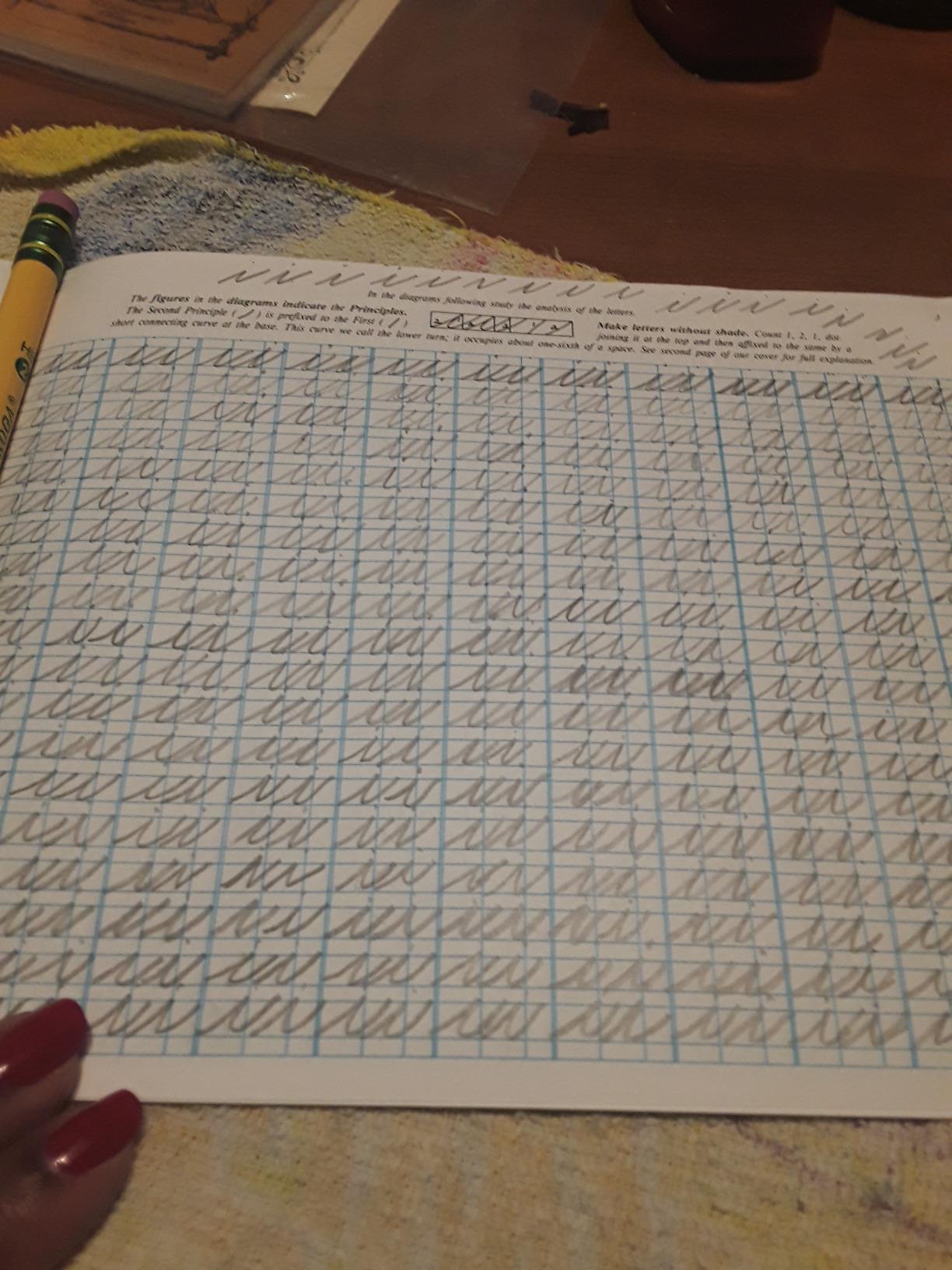 Spencerian Cursive Copybook Set Plus Theory customer photo 1