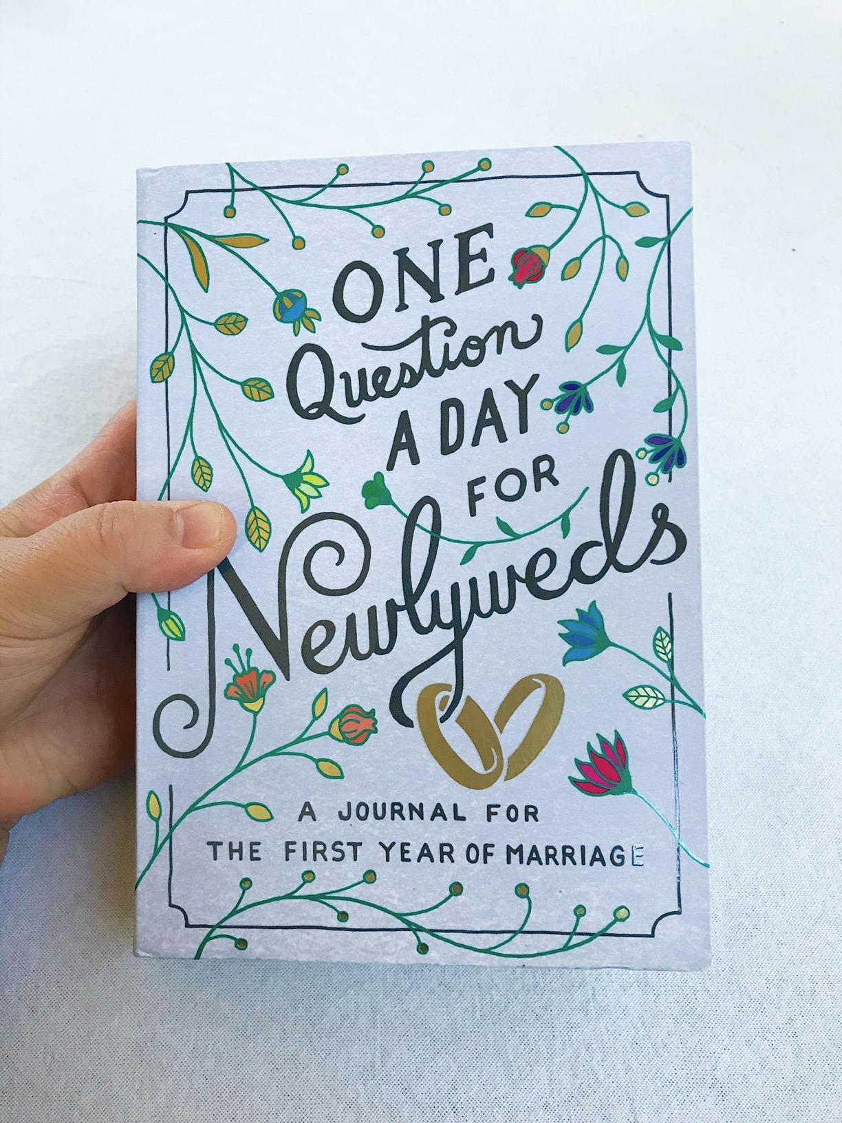 One Question a Day for Newlyweds: A Journal for the First Year of Marriage customer photo 2