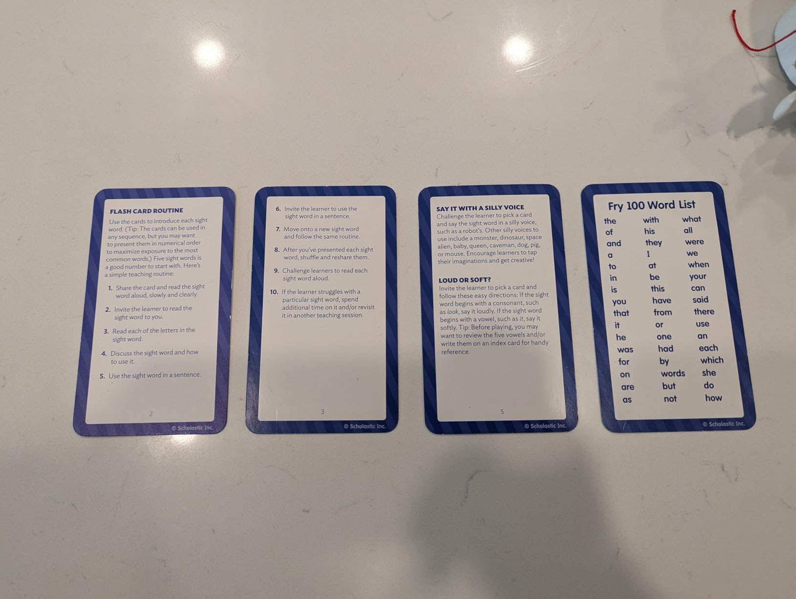Scholastic Flash Cards: Sight Words customer photo 1