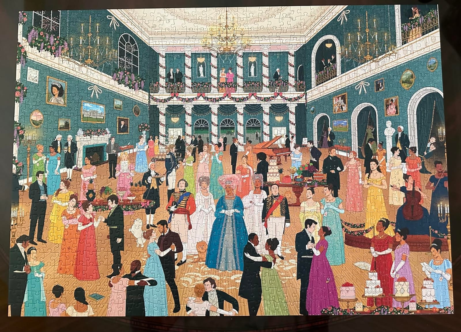 The World of Bridgerton 1000 Piece Puzzle customer photo 2