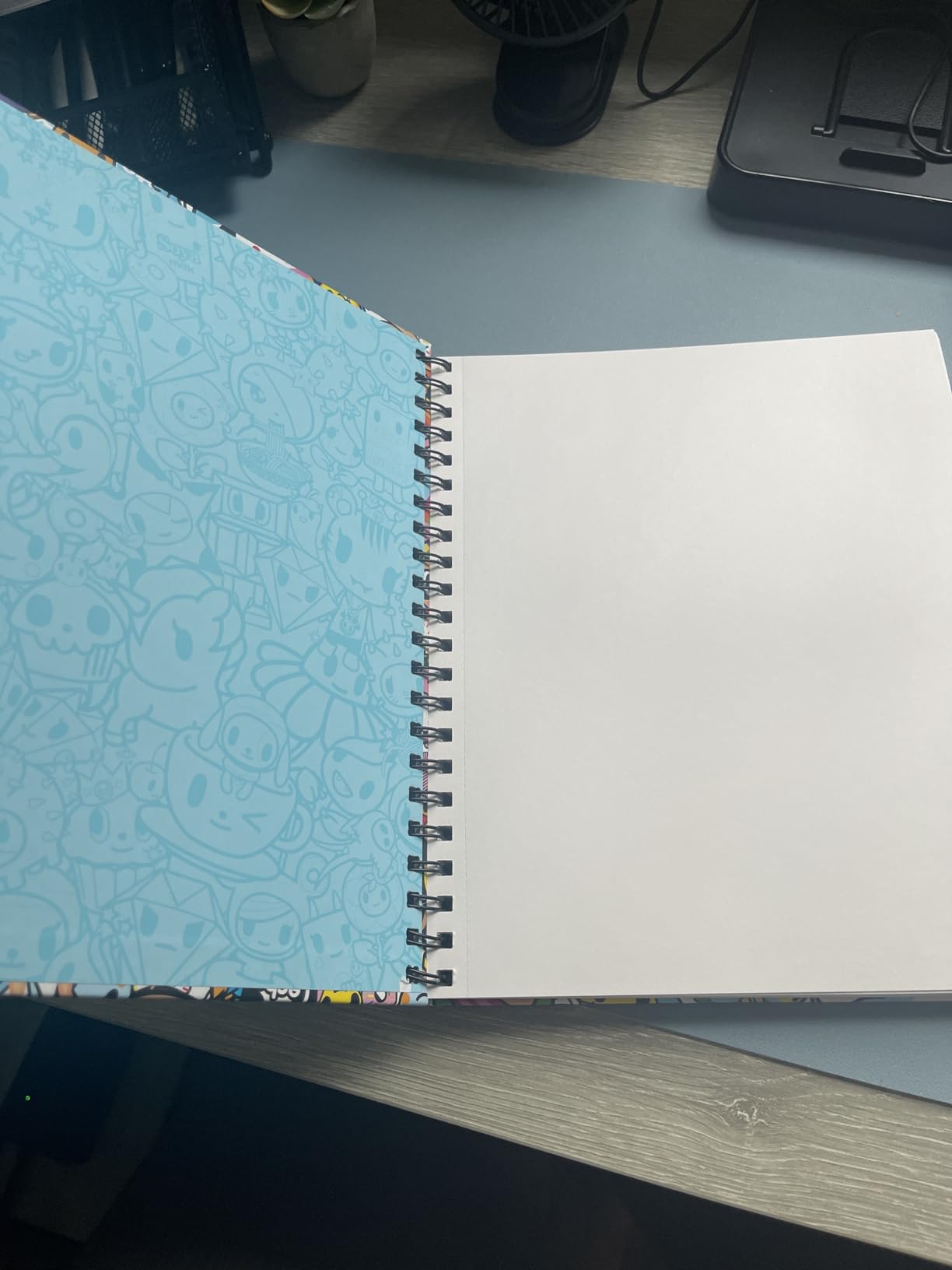 tokidoki Sketchbook with Spiral Hardcover Blank Sketch Book, 9 x 11-Inches customer photo 1