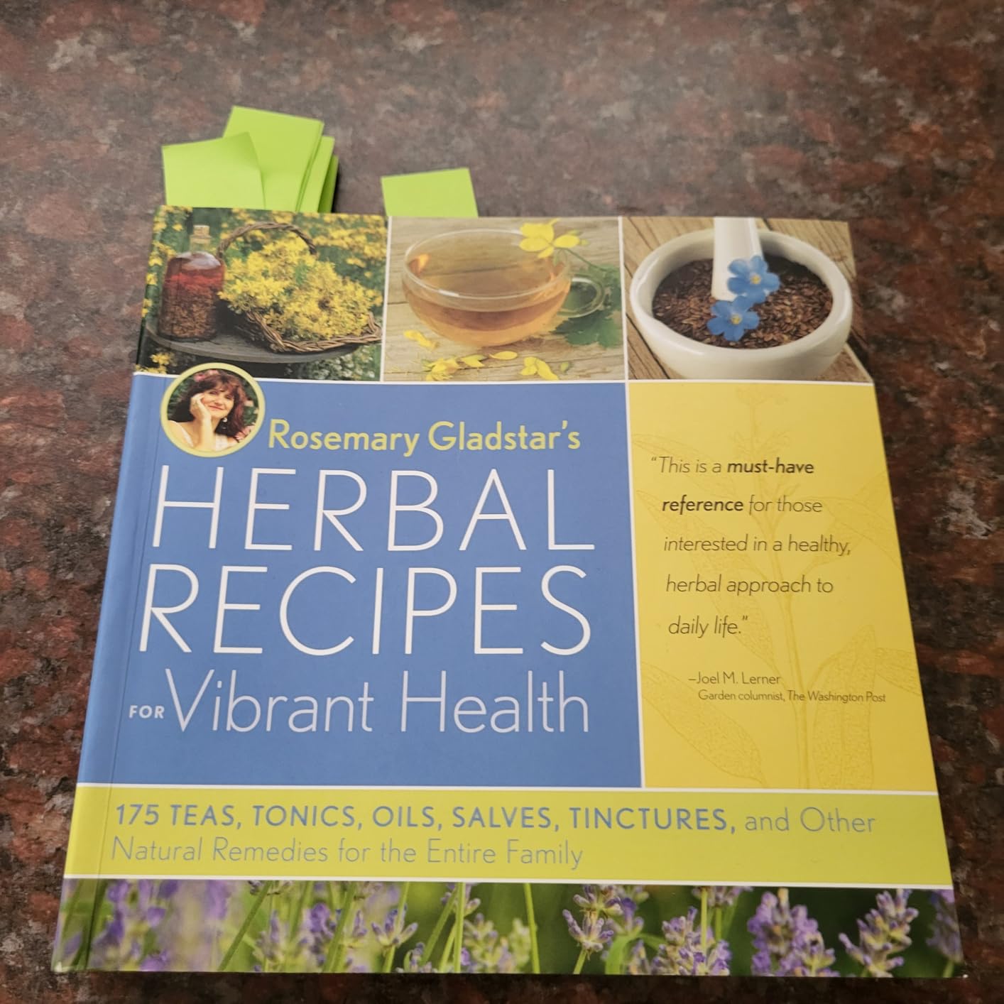 Rosemary Gladstar's Herbal Recipes for Vibrant Health: 175 Teas, Tonics, Oils, Salves, Tinctures, and Other Natural Remedies for the Entire Family customer photo 1