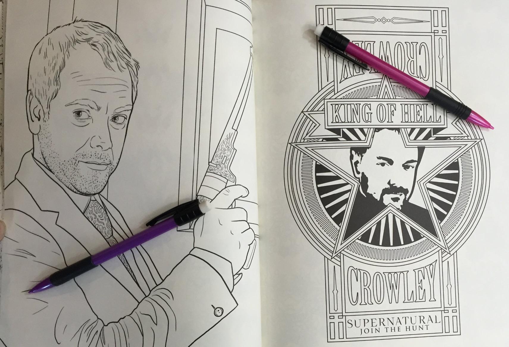 Supernatural: The Official Coloring Book customer photo 1